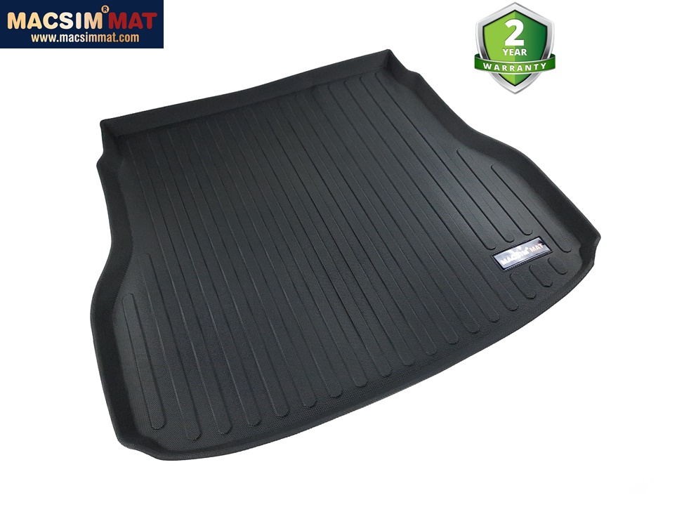 Thảm lót cốp hn xe ô tô Maserati  Levante 2016-đến nay nhãn hiệu Macsim chất liệu TPV cao cấp màu đen (D0190)