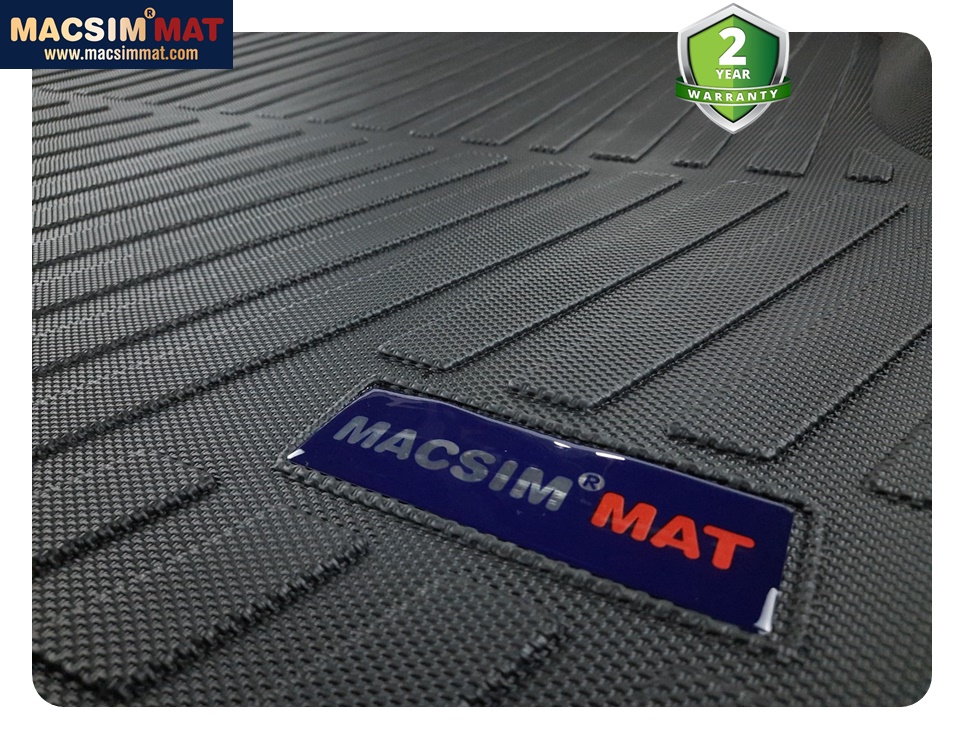 Thảm lót cốp hn  xe ô tô Nissan Teana 2011-2016 nhãn hiệu Macsim chất liệu TPV cao cấp màu đen(091)