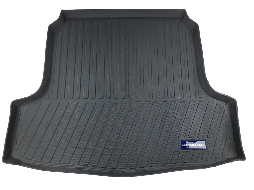 Thảm lót cốp hn  xe ô tô Nissan Teana 2011-2016 nhãn hiệu Macsim chất liệu TPV cao cấp màu đen(091)