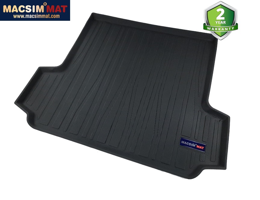 Thảm lót cốp hn xe ô tô BMW 6 series 2018-đến nay nhãn hiệu Macsim chất liệu TPV cao cấp màu đen(WT03)
