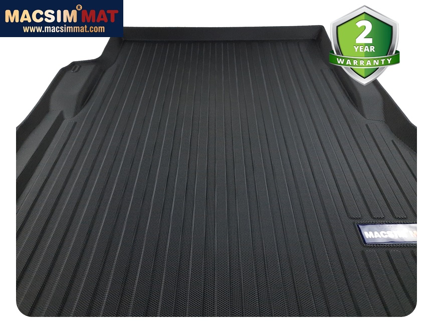 Thảm lót cốp xe ô tô Jaguar XEL t0200 nhãn hiệu Macsim chất liệu TPV cao cấp màu đen