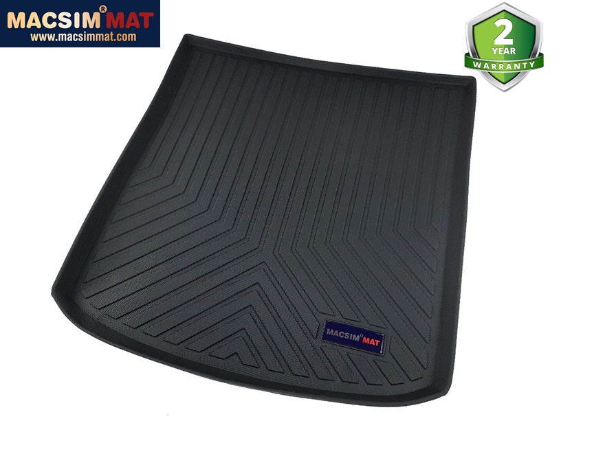 Thảm lót cốp hn xe ô tô Audi A5 2019-đến nay nhãn hiệu Macsim chất liệu TPV cao cấp màu đen(327)