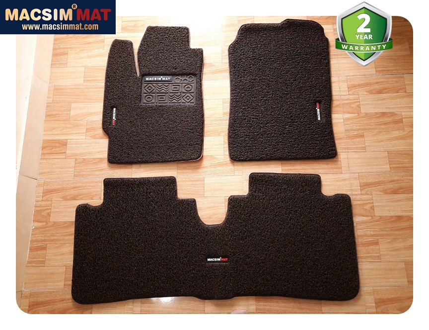 Thảm rối lót sàn ô tô Toyota Vios 2014- đến nay  Nhãn hiệu Macsim chất liệu nhựa rối cao cấp - Thảm Toyota Vios