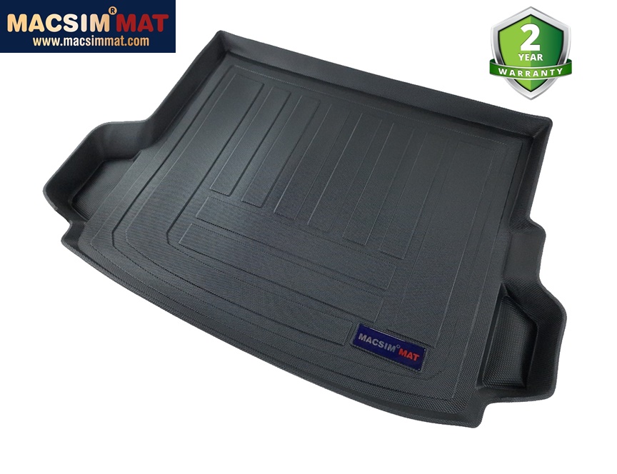 Thảm lót cốp xe ô tô LANDROVER Free Lander 2 (2009-2015) nhãn hiệu Macsim chất liệu TPV cao cấp màu đen (084)