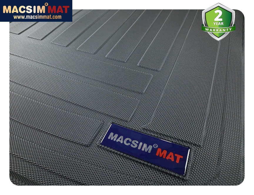 Thảm lót cốp xe ô tô LANDROVER Free Lander 2 (2009-2015) nhãn hiệu Macsim chất liệu TPV cao cấp màu đen (084)