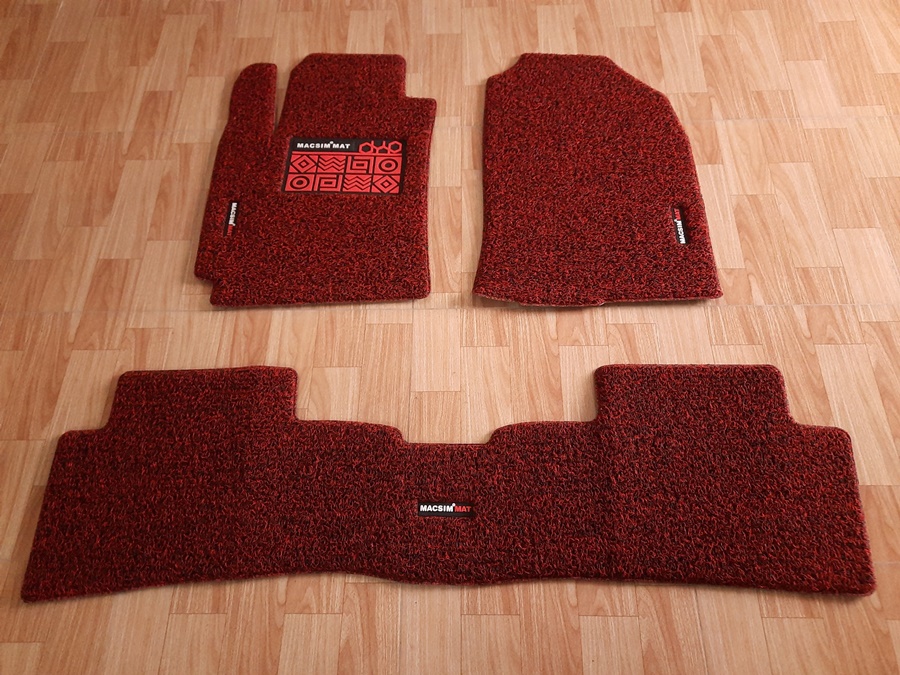 Thảm Lót Sàn Ô Tô Hyundai Kona Macsim PVC Rối Chuẩn Form, Dày 20mm