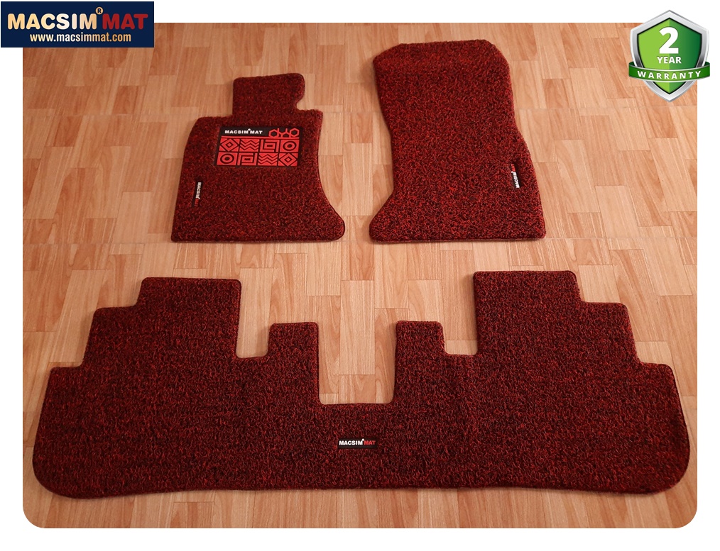 Thảm rối lót sàn ô tô BMW 520i/523i/528i/535i 2011-2017 Nhãn hiệu Macsim chất liệu nhựa rối cao cấp - Thảm BMW 5 series