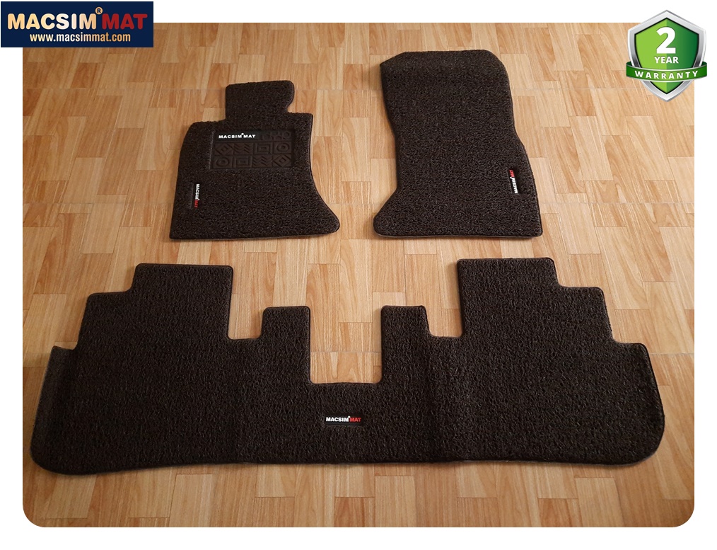 Thảm rối lót sàn ( màu đỏ) ô tô Vinfast Lux A 2018- đến nay  Nhãn hiệu Macsim chất liệu nhựa rối cao cấp