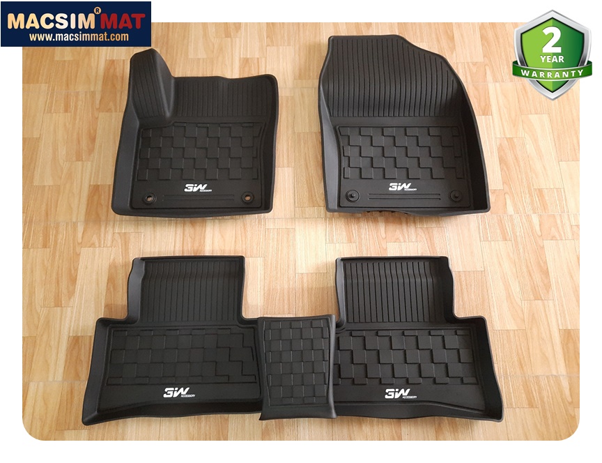 Thảm Lót Sàn Ô Tô Toyota corolla cross Macsim 3W – TPE đúc khuôn cao cấp, Dễ vệ sinh
