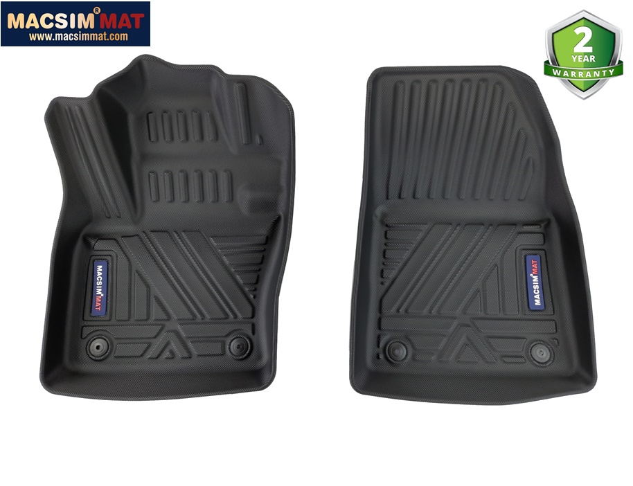 Thảm lót sàn xe ô tô Volvo XC40 2020+ qd Nhãn hiệu Macsim chất liệu nhựa TPV cao cấp màu đen