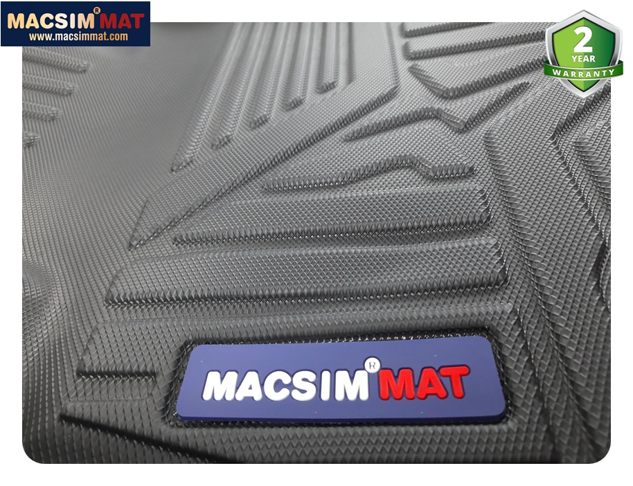Thảm lót sàn ( Không vừa ) qd xe ô tô Chevrolet TrailBlazer 2018 - nay  Nhãn hiệu Macsim chất liệu nhựa TPV cao cấp màu đen
