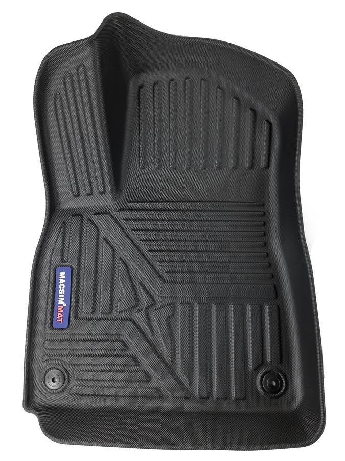 Thảm lót sàn xe ô tô Audi Q8 2019 - nay  qd Nhãn hiệu Macsim chất liệu nhựa TPV cao cấp màu đen