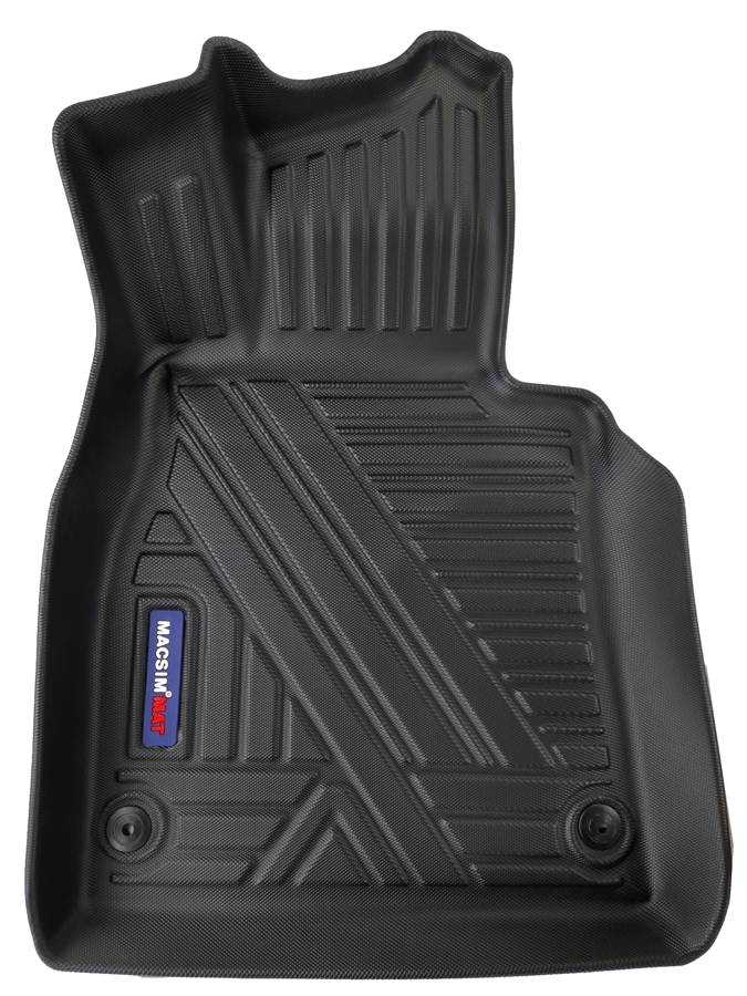 Thảm lót sàn xe ô tô (qd) Mercedes S Class new 2021 - nay Nhãn hiệu Macsim chất liệu nhựa TPV cao cấp màu đen