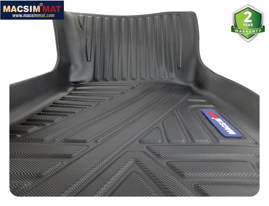Thảm lót sàn xe ô tô (qd) Mercedes S Class new 2021 - nay Nhãn hiệu Macsim chất liệu nhựa TPV cao cấp màu đen