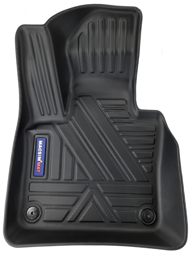Thảm lót sàn qd xe ô tô Volvo XC90  2012 - nay Nhãn hiệu Macsim chất liệu nhựa TPV cao cấp màu đen