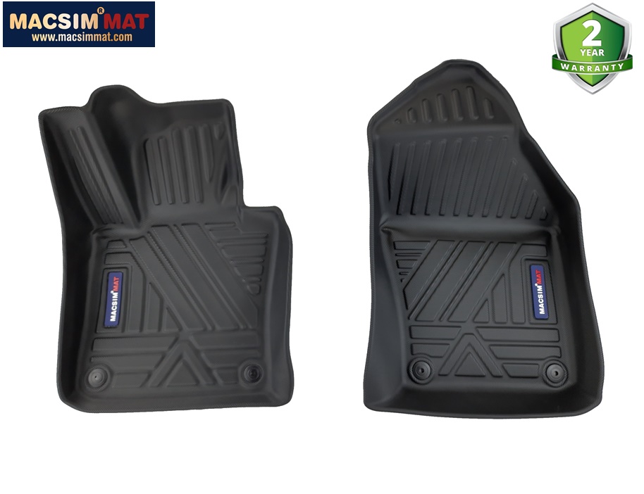 Thảm lót sàn qd xe ô tô Volvo S60 2020+  Nhãn hiệu Macsim chất liệu nhựa TPV cao cấp màu đen