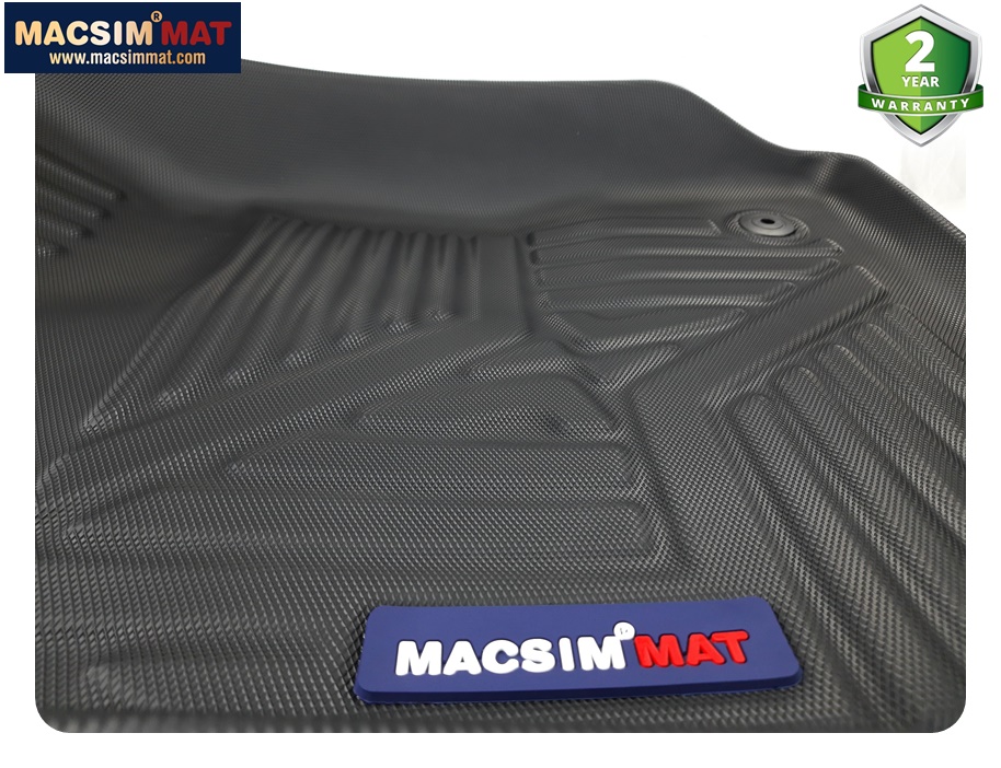 Thảm lót sàn qd xe ô tô Chevrolet cruze 2008- nay  Nhãn hiệu Macsim chất liệu nhựa TPV cao cấp màu đen