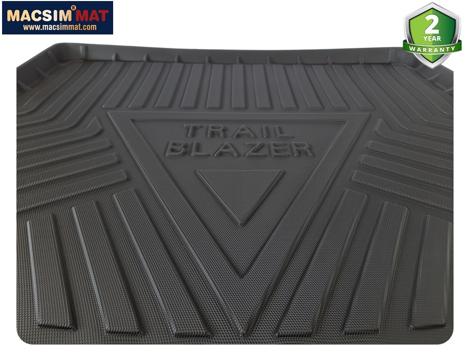 Thảm lót cốp qd xe ô tô  Chevrolet TrailBlazer  2018 - nay nhãn hiệu Macsim chất liệu TPV cao cấp màu đen