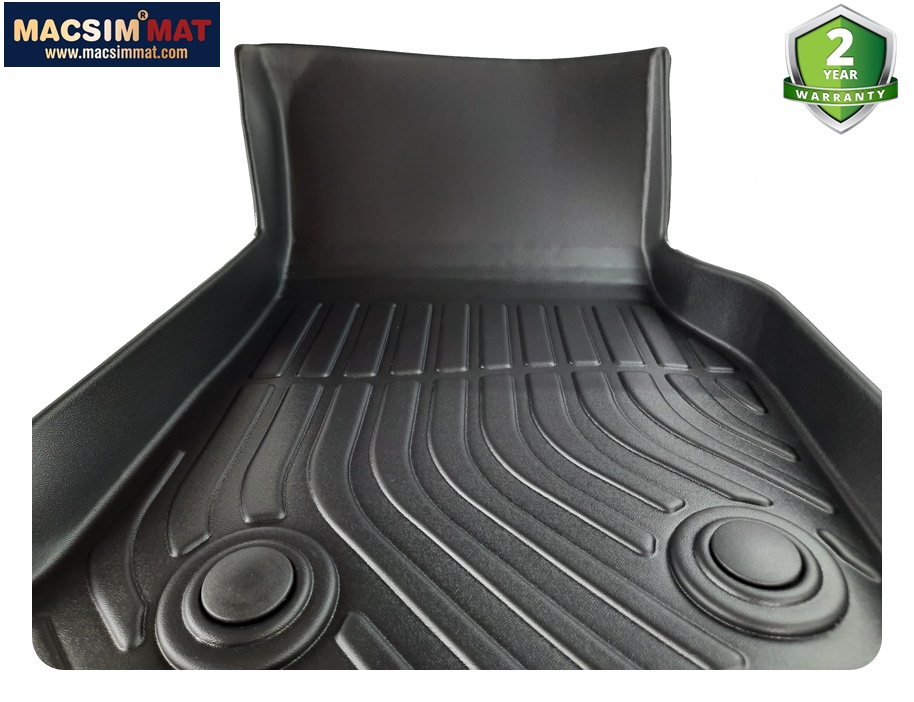 Thảm lót sàn sd1 xe ô tô BMW 4 series sd  2015 -2020 Nhãn hiệu Macsim chất liệu nhựa TPE cao cấp màu đen