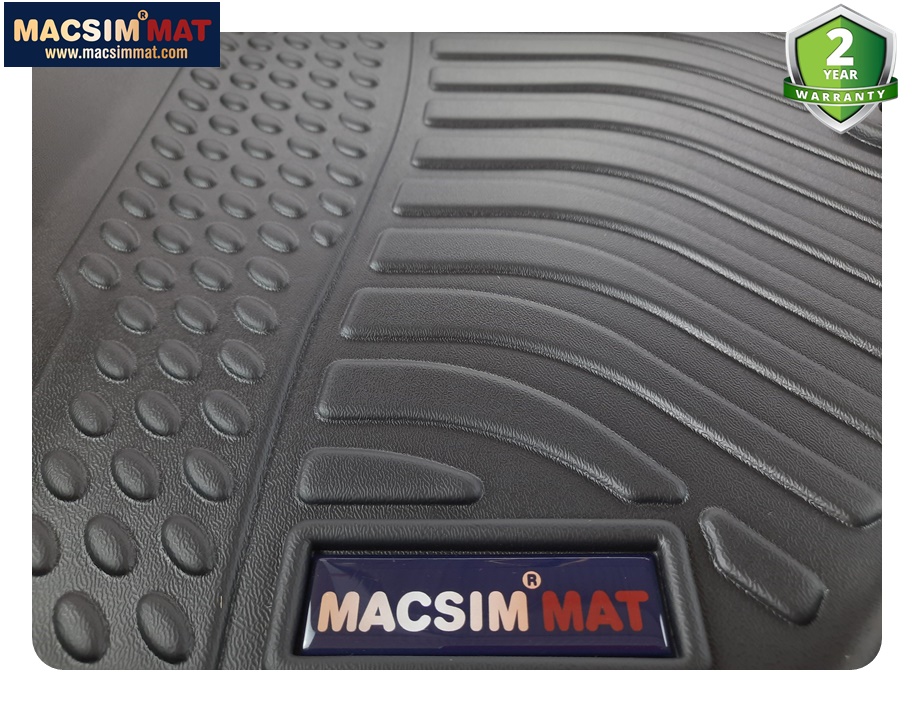 Thảm lót sàn xe ô tô Toyota Yaris 2014-2020 Nhãn hiệu Macsim chất liệu nhựa TPE cao cấp