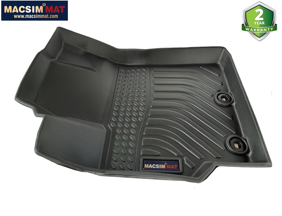 Thảm lót sàn xe ô tô Toyota Yaris 2014-2020 Nhãn hiệu Macsim chất liệu nhựa TPE cao cấp