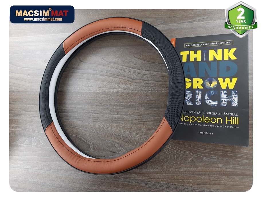 Vào kho Bọc vô lăng mã 8912 4 màu ghi