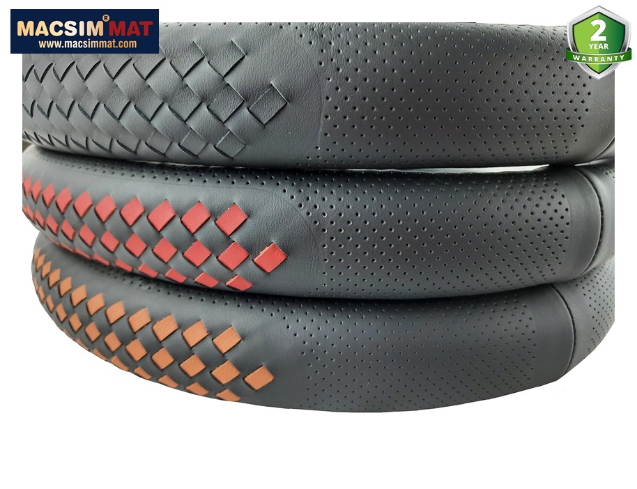 Bọc vô lăng cao  Macsim mã 8996 màu đen