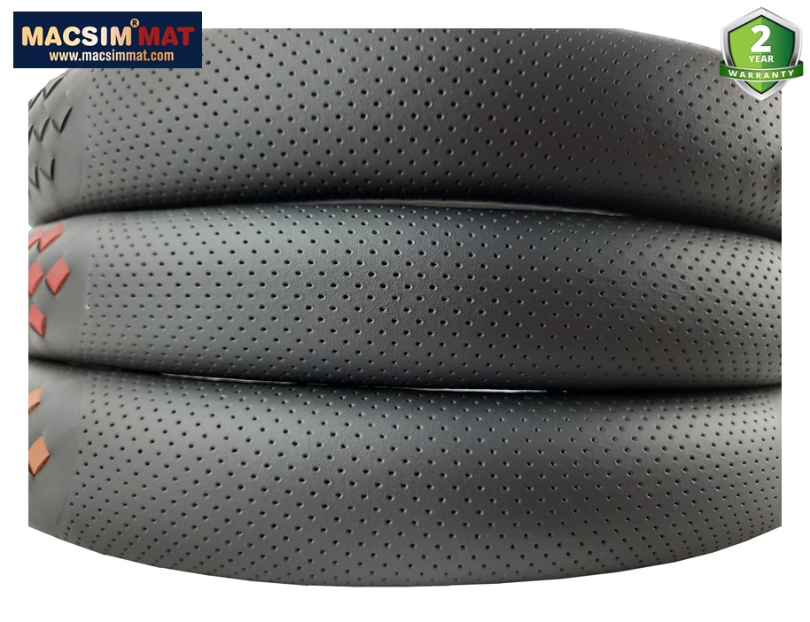 Bọc vô lăng cao  Macsim mã 8996 màu đen