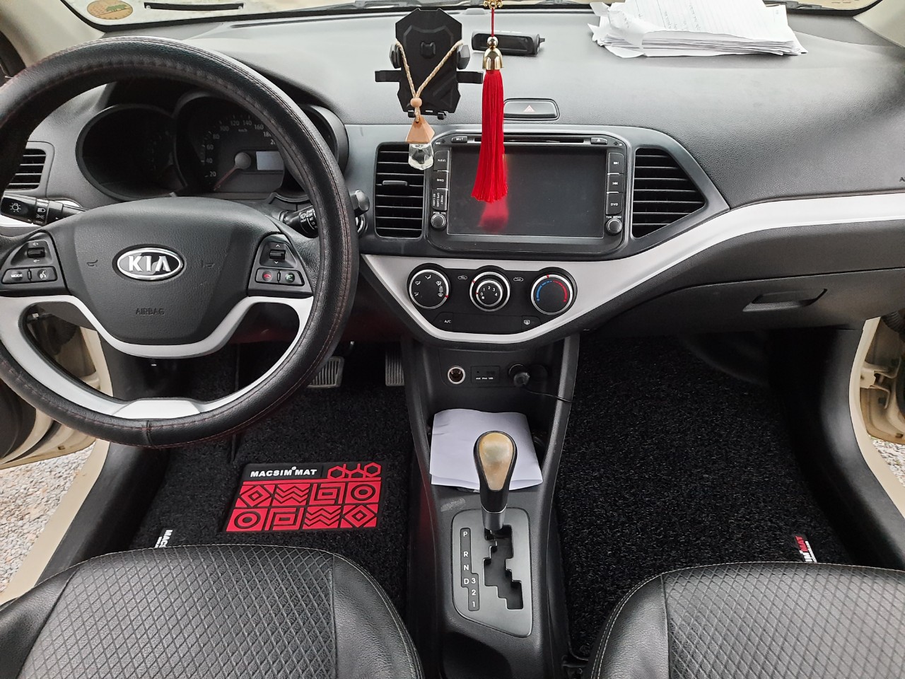 Thảm lót sàn ô tô Kia Morning 2017+ - Thảm lót sàn Kia Morning - Thảm Kia Morning