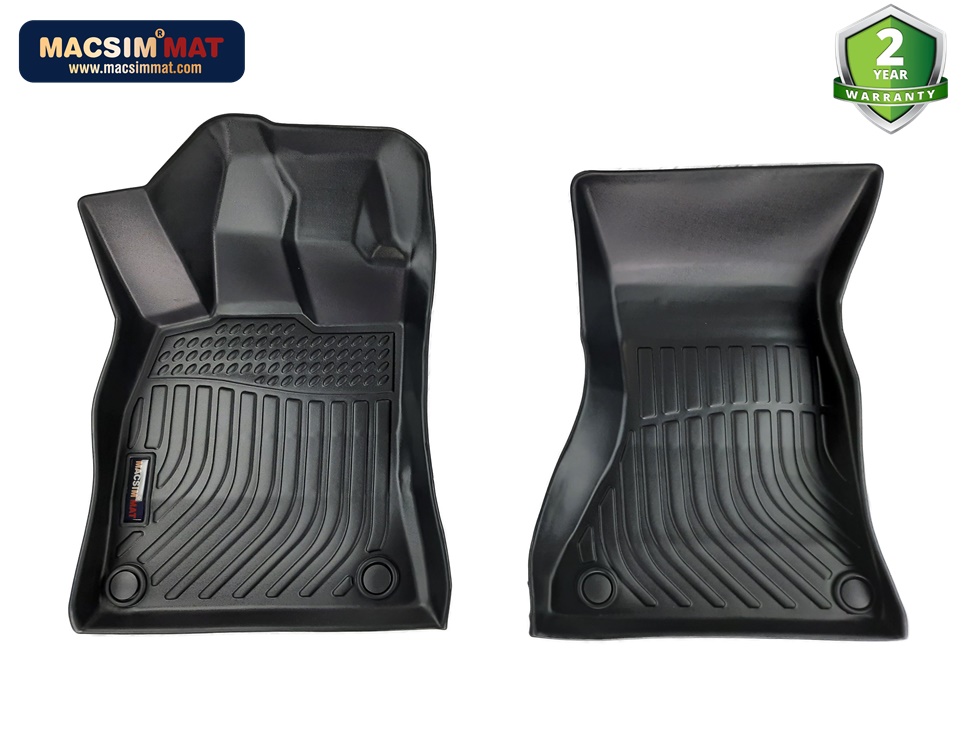 Thảm sd1 lót sàn xe ô tô Audi A5 sport/s5 sd 2018-2020 Nhãn hiệu Macsim chất liệu nhựa TPE cao cấp màu đen