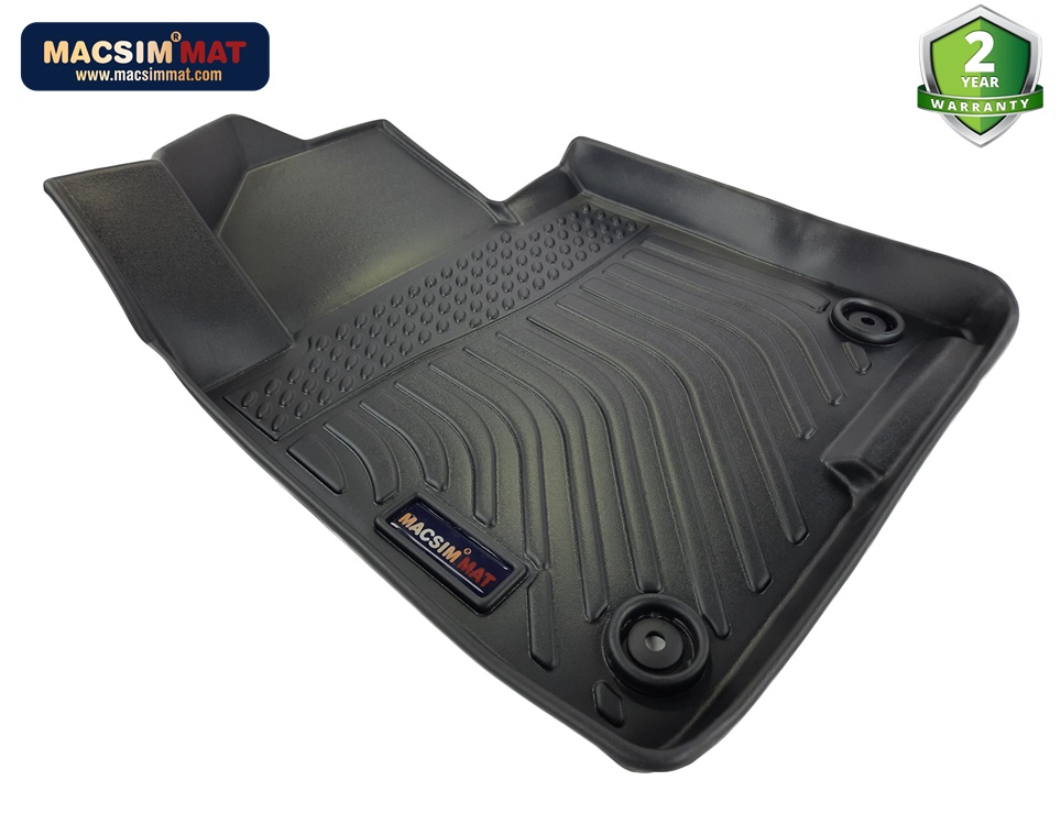 Thảm sd Kia Optima 2016- 2020 Nhãn hiệu Macsim chất liệu nhựa TPE cao cấp màu đen