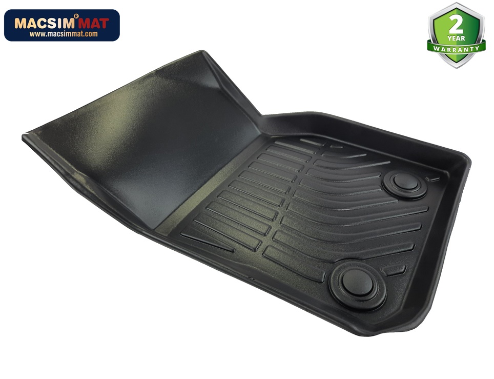 Thảm sd2 lót sàn xe ô tô Mini Cooper Hardtop 4 Door 5D 2015 - 2021 Nhãn hiệu Macsim chất liệu nhựa TPE cao cấp màu đen