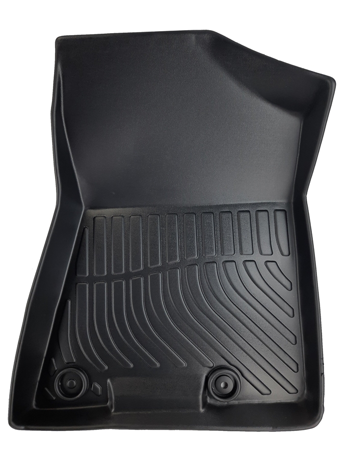 Thảm sd1 lót sàn xe ô tô sd Hyundai Tucson 2016- 2021 Nhãn hiệu Macsim chất liệu nhựa TPE cao cấp màu đen