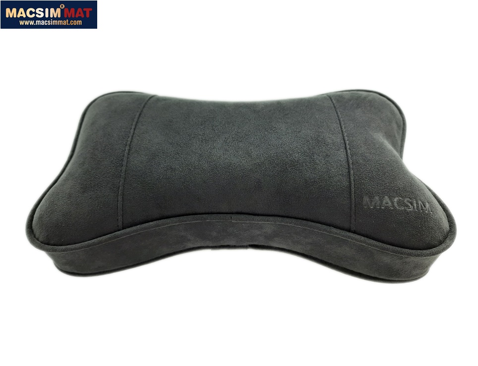 Gối tựa đầu ô tô Alcantara nhãn hiệu Macsim mã HR54AL