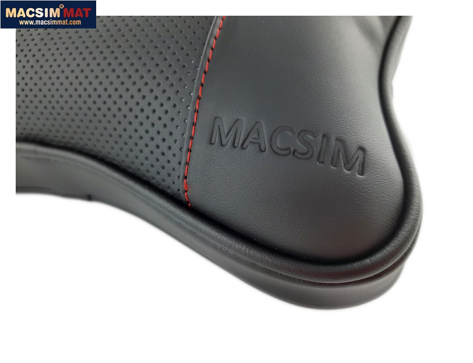 Gối tựa đầu ô tô chất liệu da Nappa nhãn hiệu Macsim mã HR54