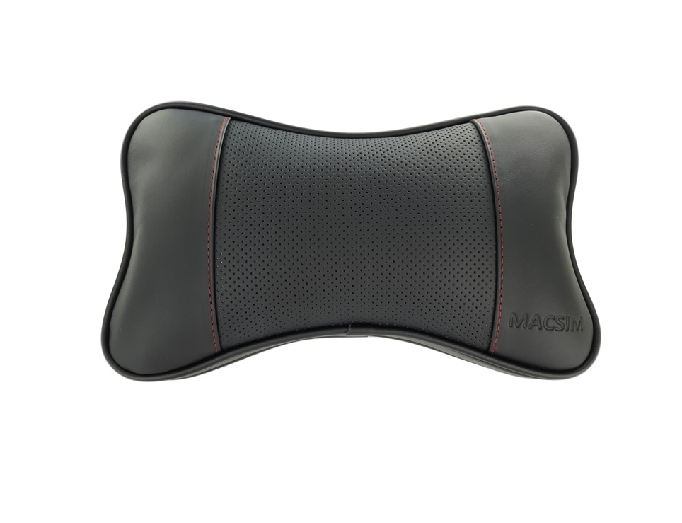 Gối tựa đầu ô tô chất liệu da Nappa nhãn hiệu Macsim mã HR54