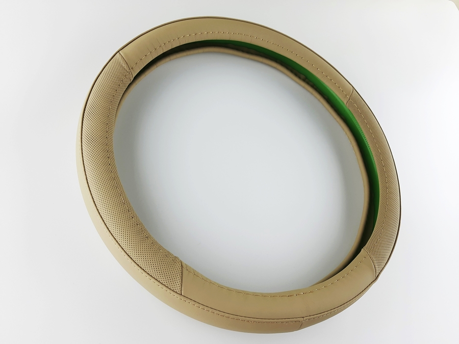 Bọc vô lăng cao cấp chất liệu da thật 100%, khâu tay thủ công size M phù hợp các loại xe nhãn hiệu Macsim mã 8912