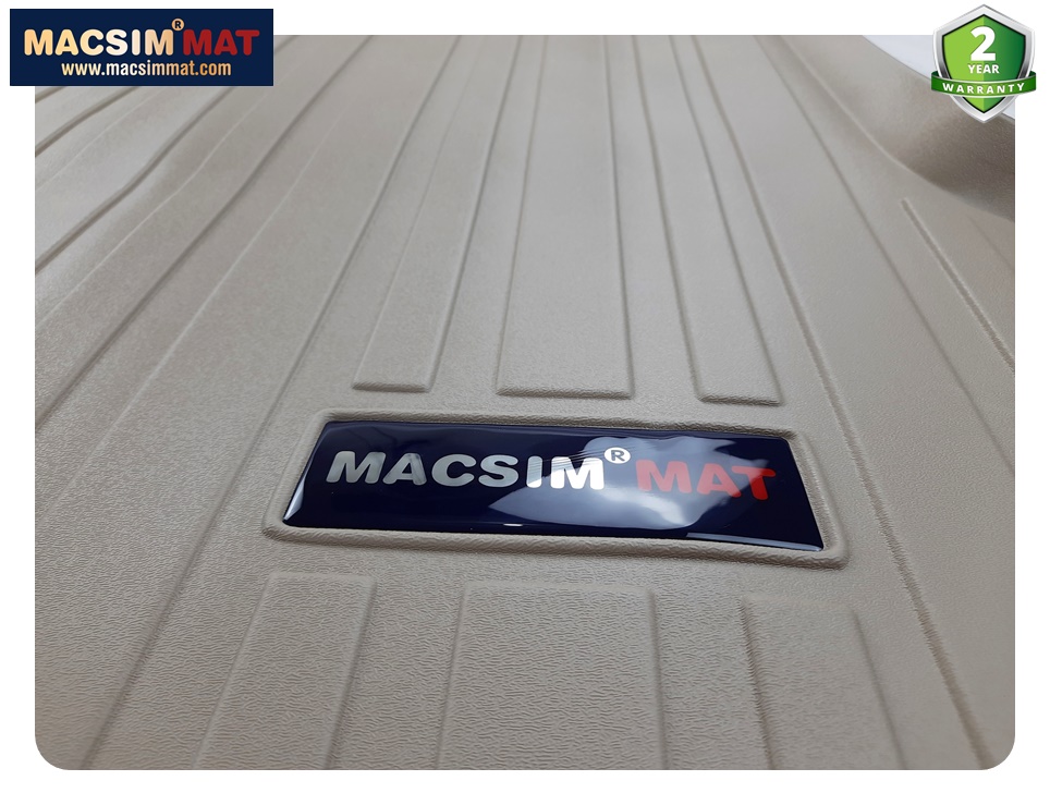 Thảm lót cốp xe ô tô Toyota Prado 2009- đến nay/ Lexus GX 2010 - nay nhãn hiệu Macsim chất liệu TPV cao cấp màu be(061)