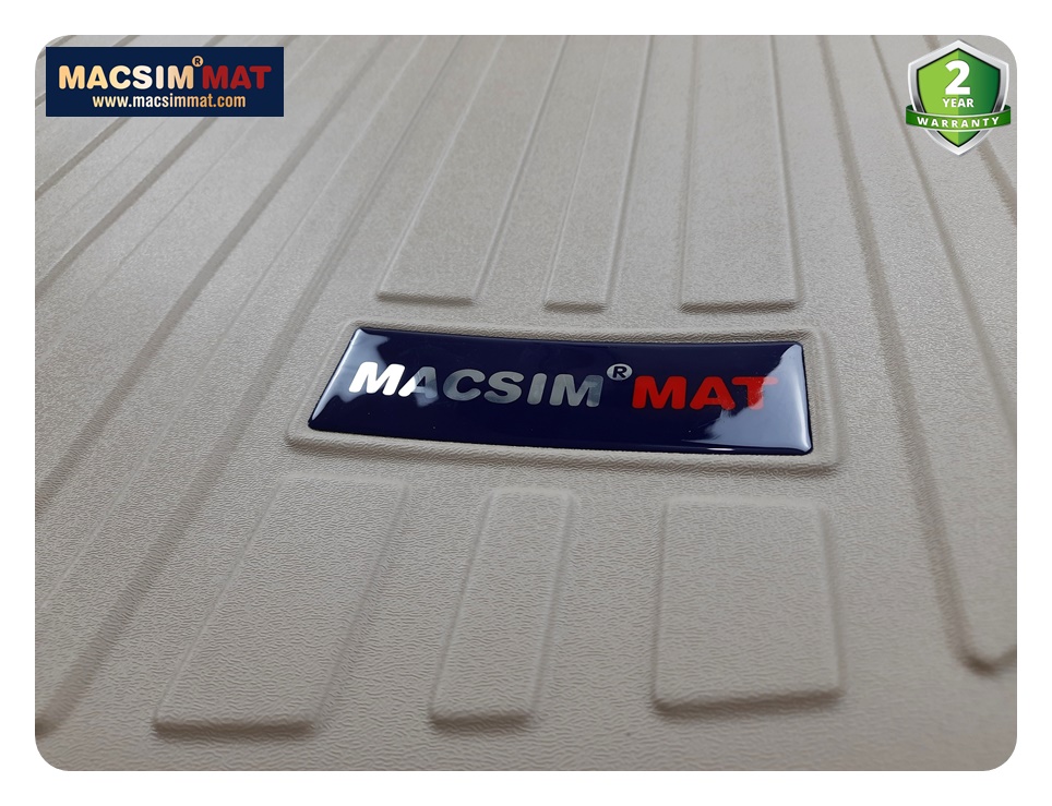 Thảm lót cốp xe ô tô Mercedes W213(E300,E400) 2015-nay** nhãn hiệu Macsim chất liệu TPV cao cấp màu be(ZT002-10)