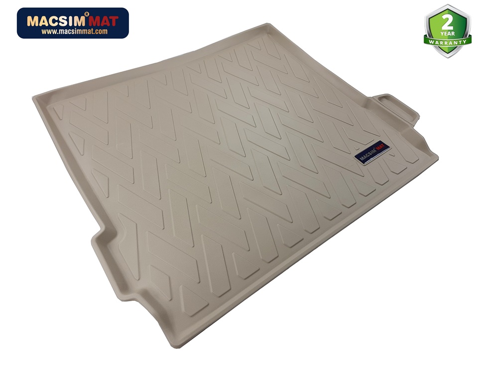 Thảm lót cốp xe ô tô New BMW X5 2018-đến nay nhãn hiệu Macsim chất liệu TPV cao cấp màu be (WT05)