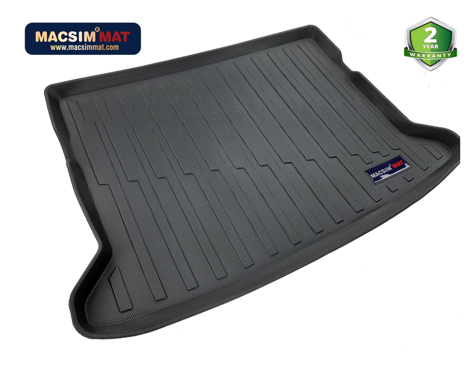 Thảm lót cốp xe ô tô New MAZDA CX30  nhãn hiệu Macsim chất liệu TPV cao cấp màu đen (527)