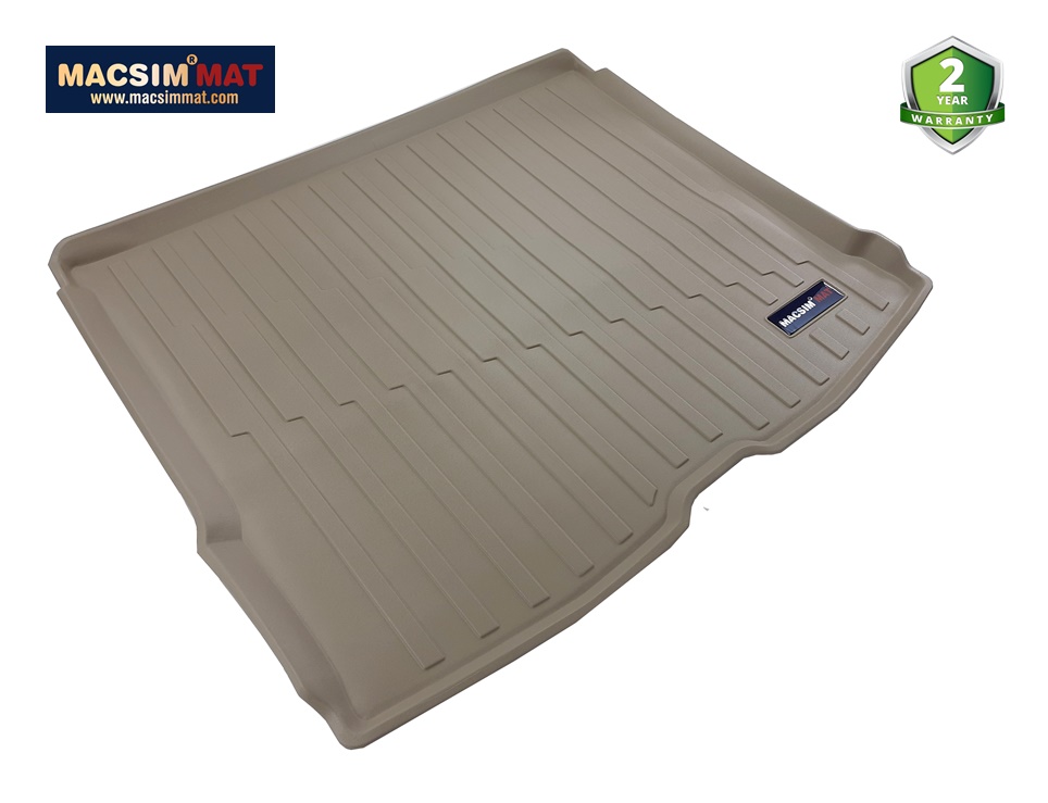 Thảm lót cốp xe ô tô VOLVO XC60 2018-đến nay nhãn hiệu Macsim chất liệu TPV cao cấp (VT002) màu be