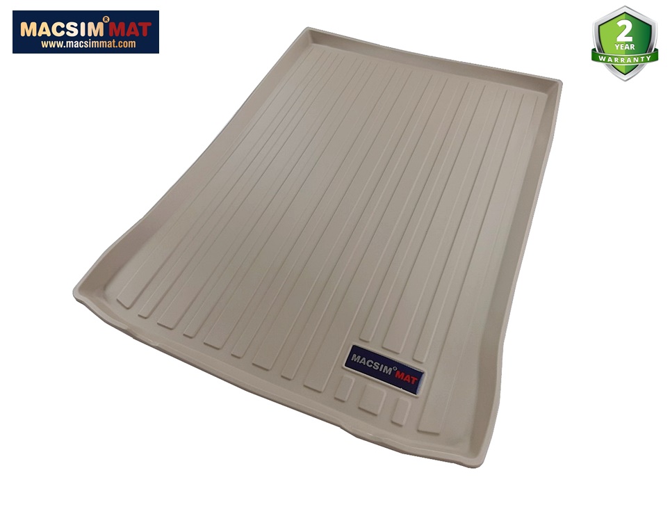 Thảm lót cốp xe ô tô BMW 520i/528i/530i G30 (2016-nay) nhãn hiệu Macsim chất liệu TPV cao cấp màu be (wt001)