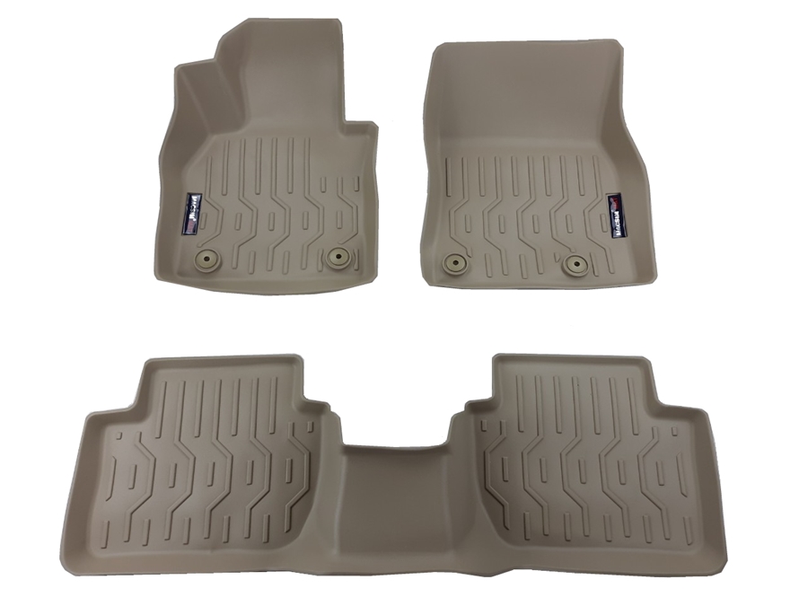 Thảm lót sàn xe ô tô Mazda CX3 Nhãn hiệu Macsim chất liệu nhựa TPV cao cấp  (FDW-114) - 2 hàng ghế