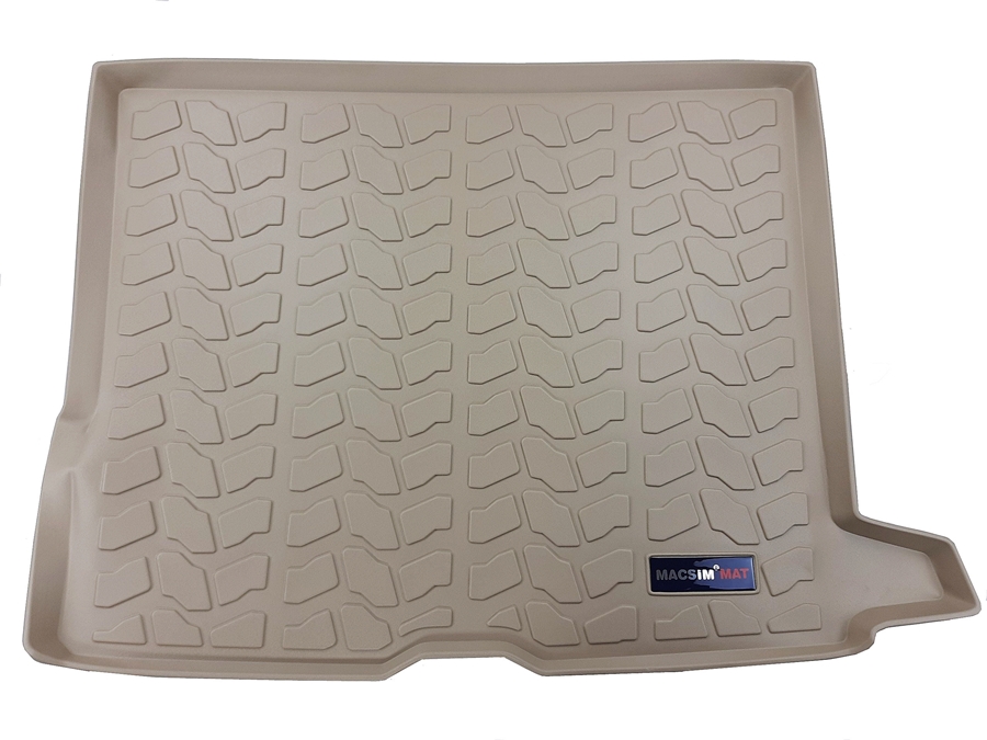 Thảm lót cốp xe ô tô Mercedes GLC 2016-2017 màu be nhãn hiệu Macsim chất liệu TPV cao cấp (124)