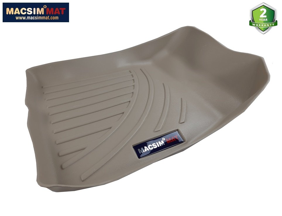 Thảm lót sàn xe ô tô Ford ecosport 2012 + màu be - Nhãn hiệu Macsim chất liệu nhựa TPV