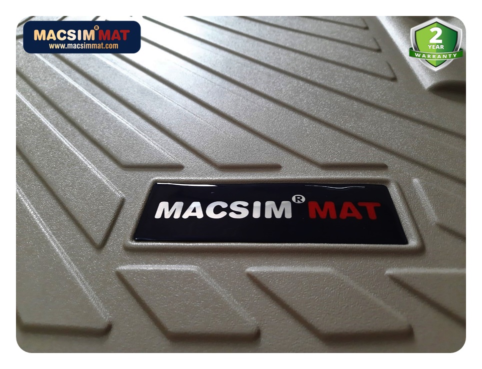 Thảm lót cốp hn xe ô tô Mercedes S class S400L/S320L 2014-2020 nhãn hiệu Macsim chất liệu TPV cao cấp màu đen (D0021)