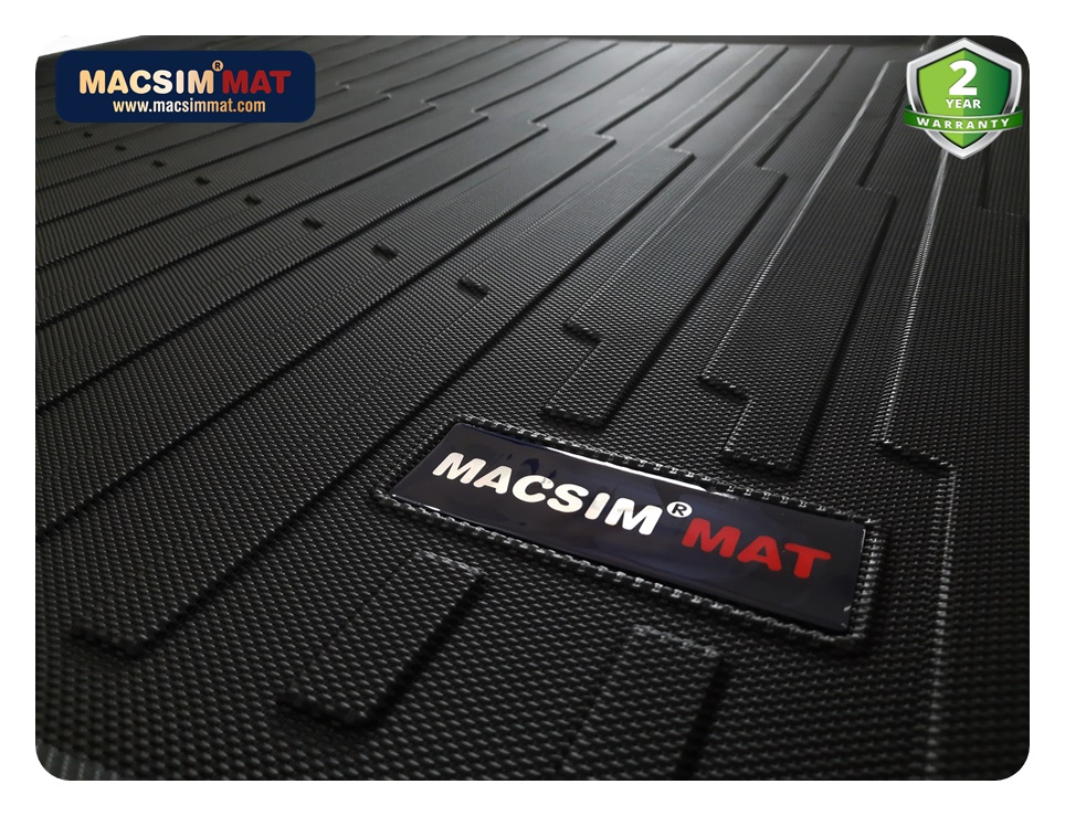 Thảm lót cốp (hn) xe ô tô Hyundai Elantra 2018 -đến nay nhãn hiệu Macsim chất liệu TPV cao cấp màu đen(D0488)