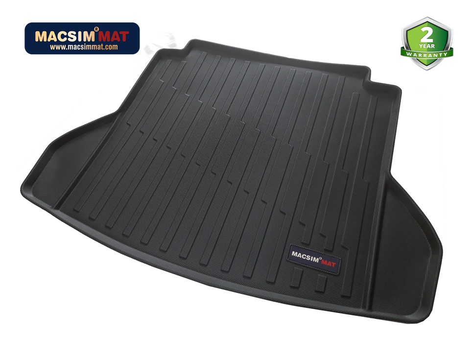 Thảm lót cốp (hn) xe ô tô Hyundai Elantra 2018 -đến nay nhãn hiệu Macsim chất liệu TPV cao cấp màu đen(D0488)