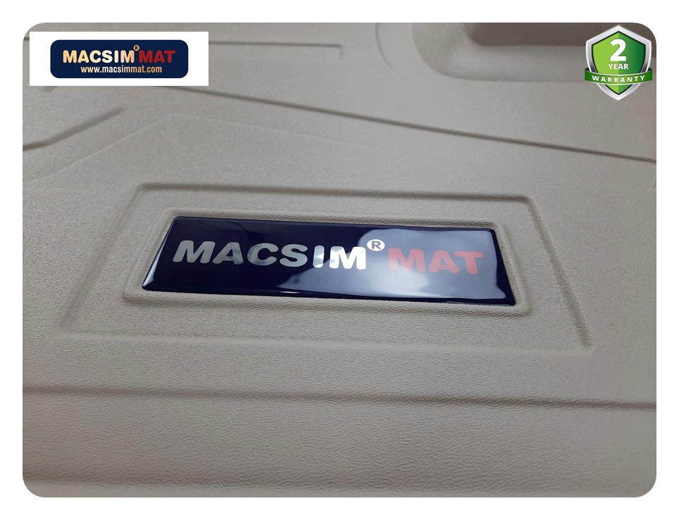 Thảm lót cốp hn xe ô tô Lexus LX 570/ TOYOTA LAND CRUISER  2007-đến nay màu be chất liệu TPV cao cấp(060)